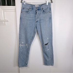 AGOLDE Jamie High Rise Classic in Shakedown